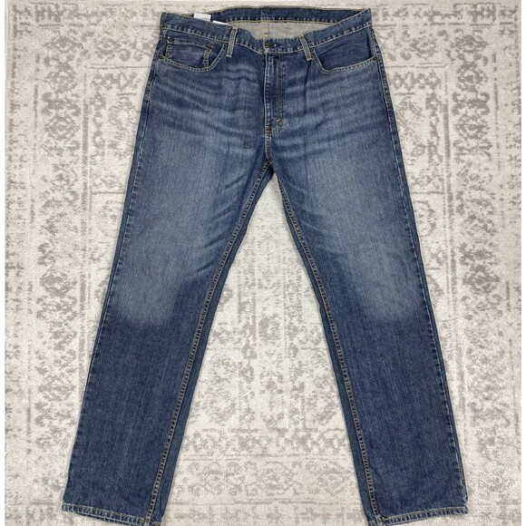 Levi's 559 Jeans Men Blue Denim Relaxed Straight Fit Medium Wash Size 38x34 - Picture 1 of 5